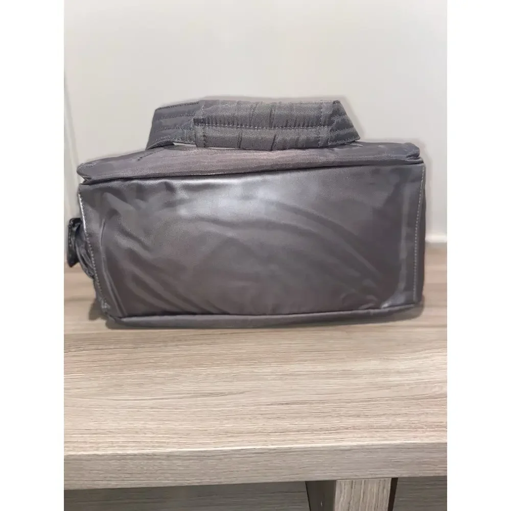 Lug Windjammer Infinity Collection Shoulder Bag Gray Travel Tote Purse